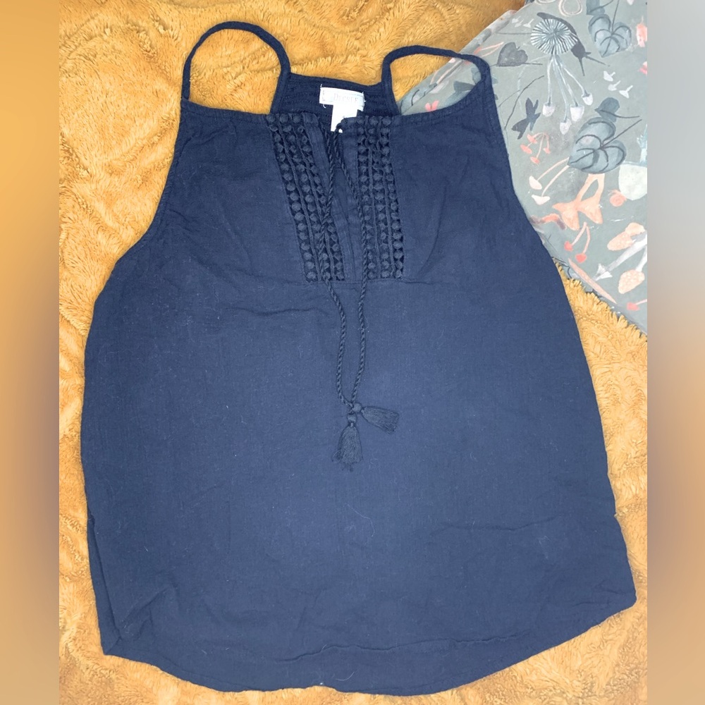 Decree Small Black String Tank